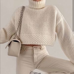 Tiger Mist Turtle Neck Sweater